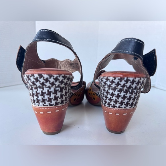 L'Artiste By Spring Step Jive Boho Platform Heel Sandals Shoes Women’s 37 - Picture 6 of 11